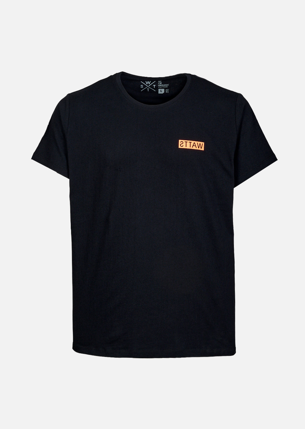 T-shirt Wattsadn - Full Black