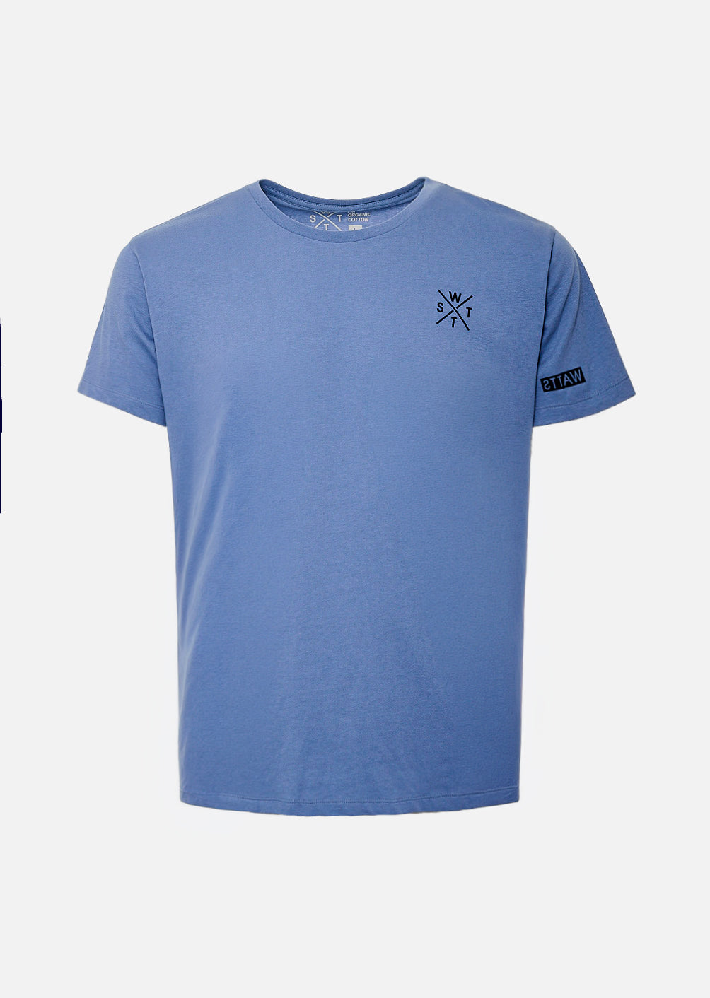 T-Shirt Watts01 - Bleu Gris