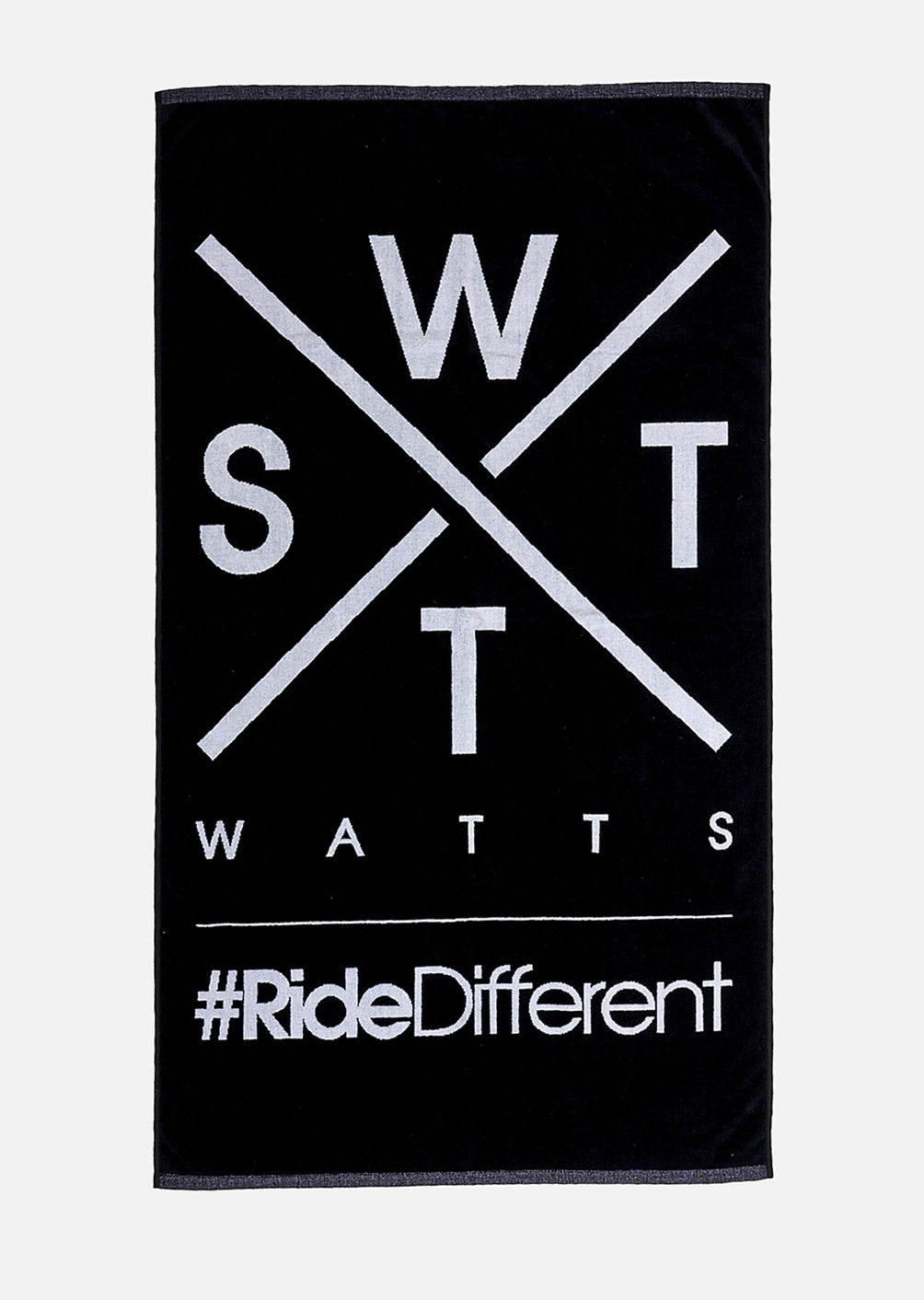Wipe Bath Towel - Black &amp; White
