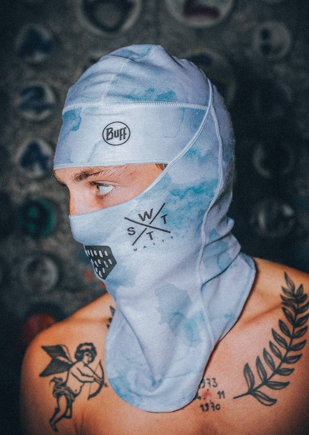 Wolf Balaclava - Blue Print