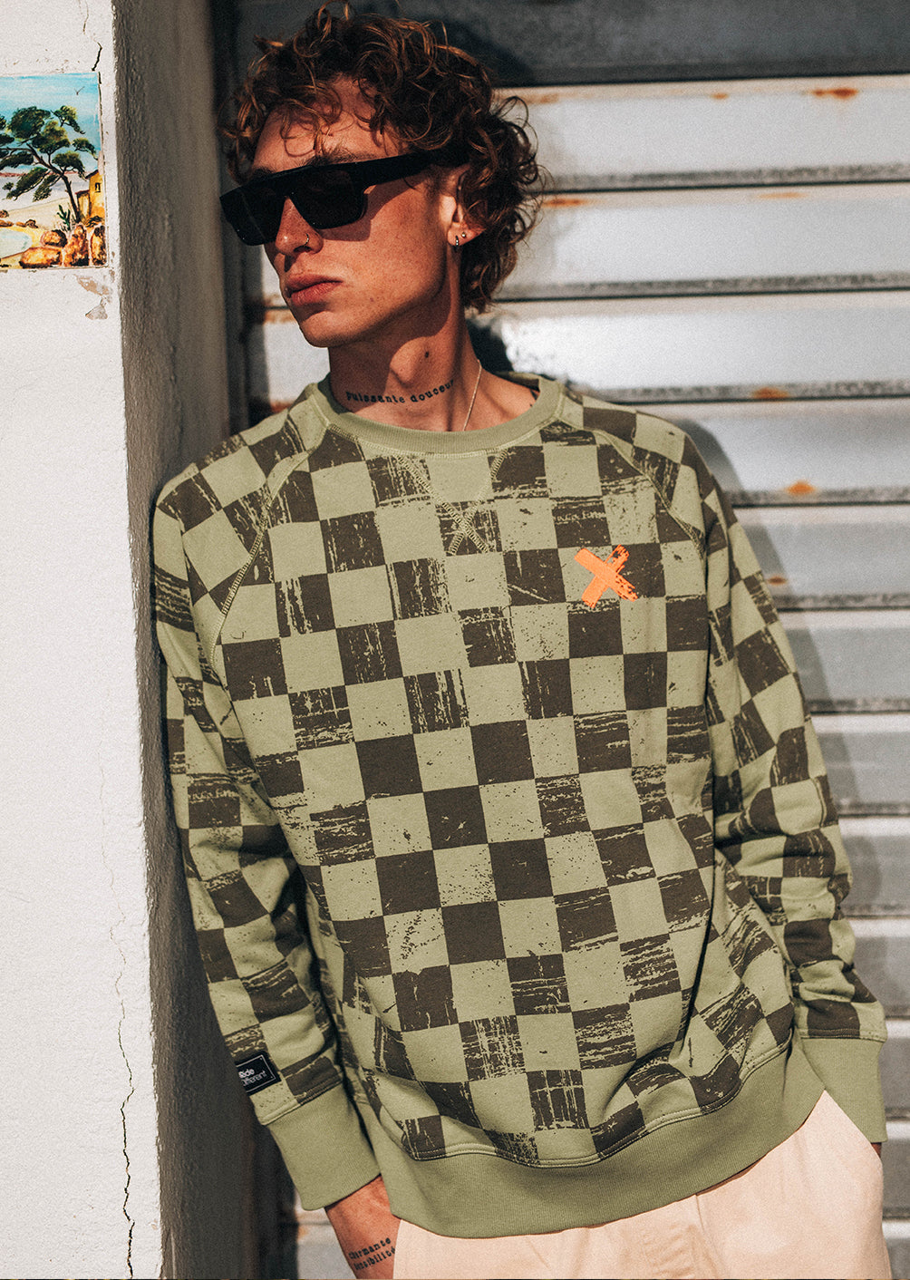 Sweat X-Chess - Retro Olive