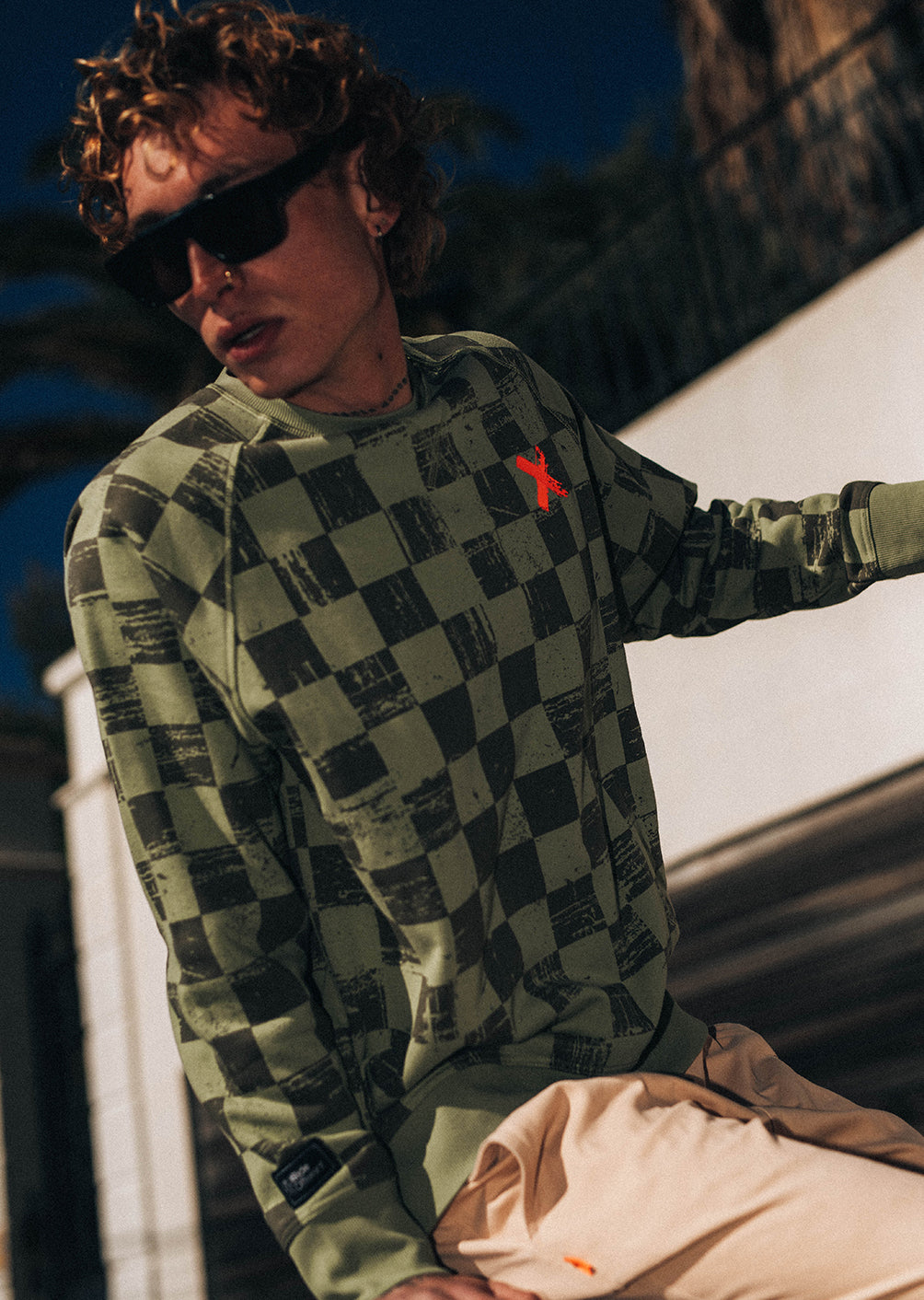 Sweat X-Chess - Retro Olive