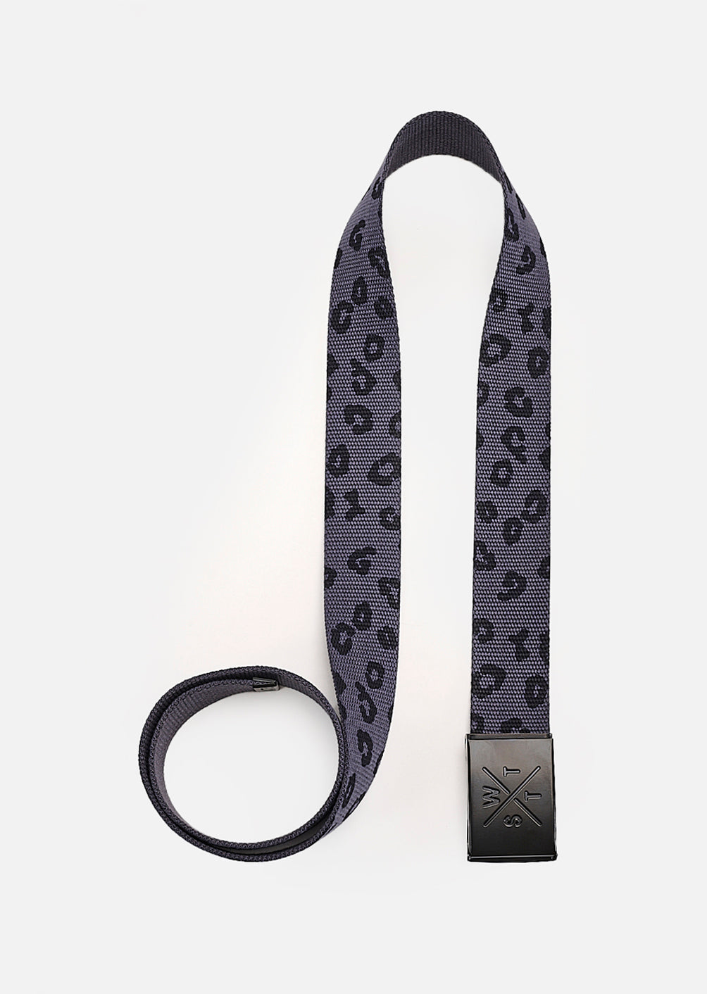 X-Link Belt - Black Leopard Print