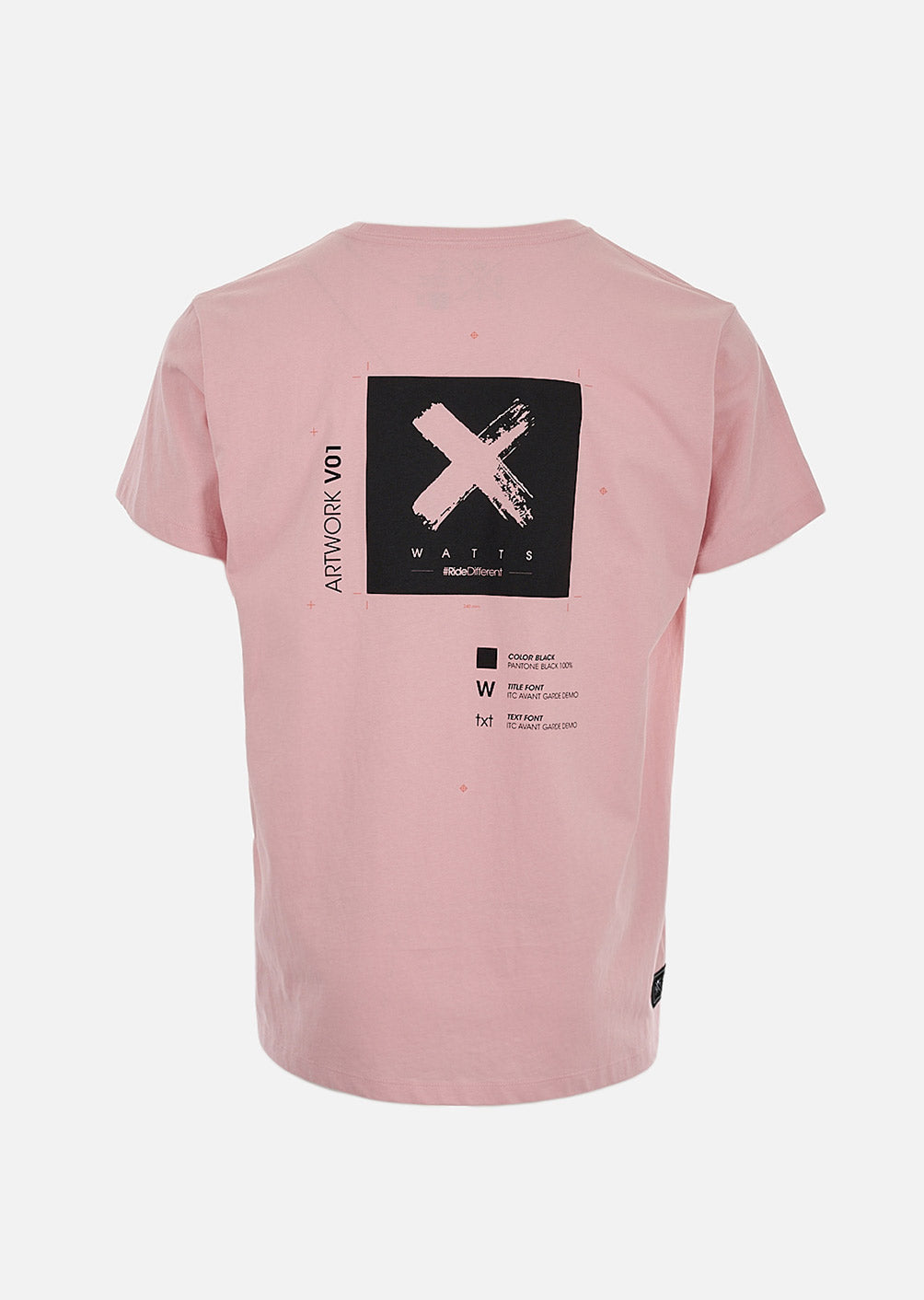 X-Pantone T-shirt - Rose Quartz