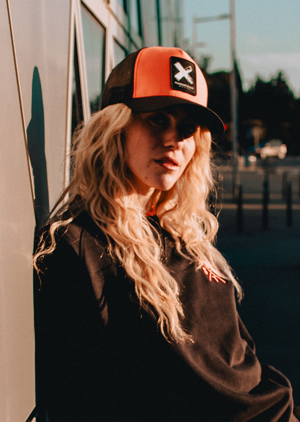 Casquette X-Tribe - Corail Fluo
