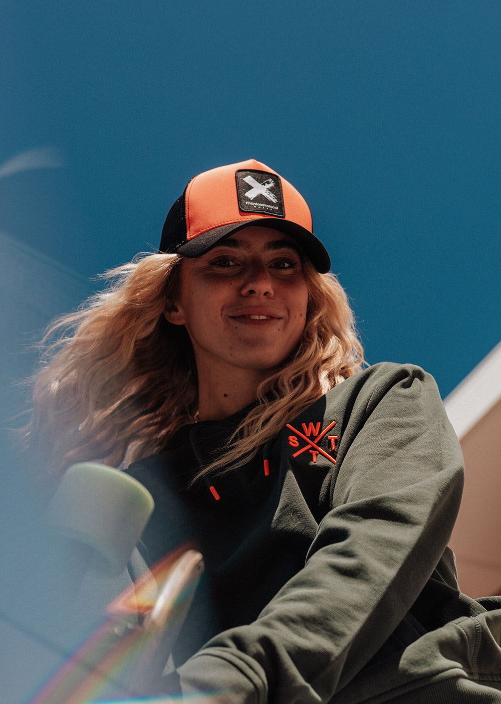 Casquette X-Tribe - Corail Fluo
