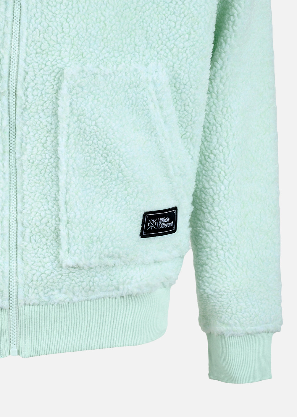 X-Block Hooded Fleece - Light Green