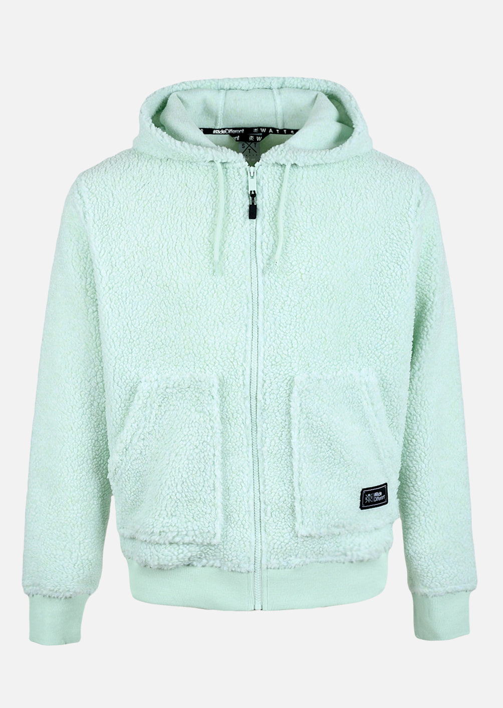 X-Block Hooded Fleece - Light Green