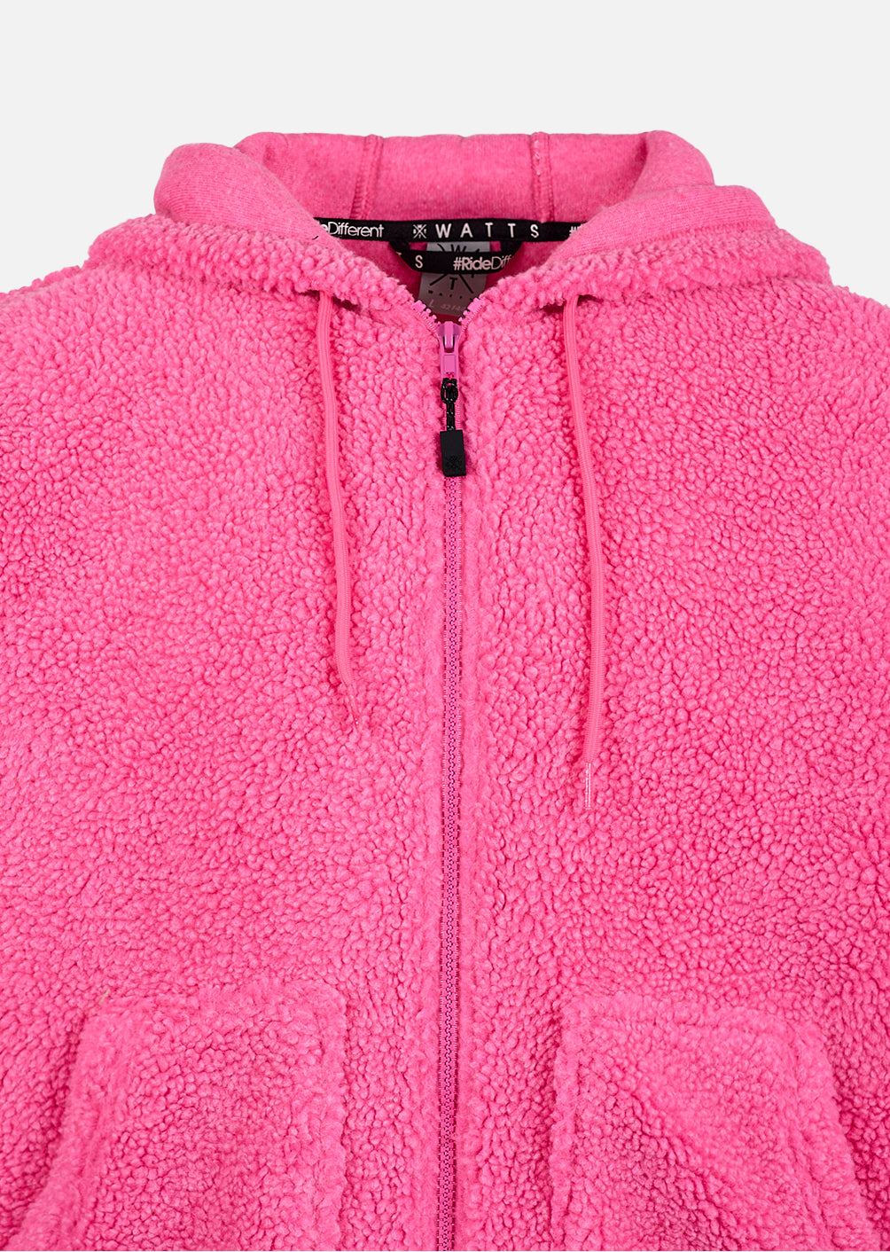 X-Block Kapuzen-Fleece - Rosa