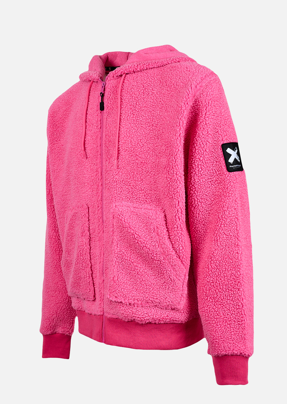X-Block Kapuzen-Fleece - Rosa