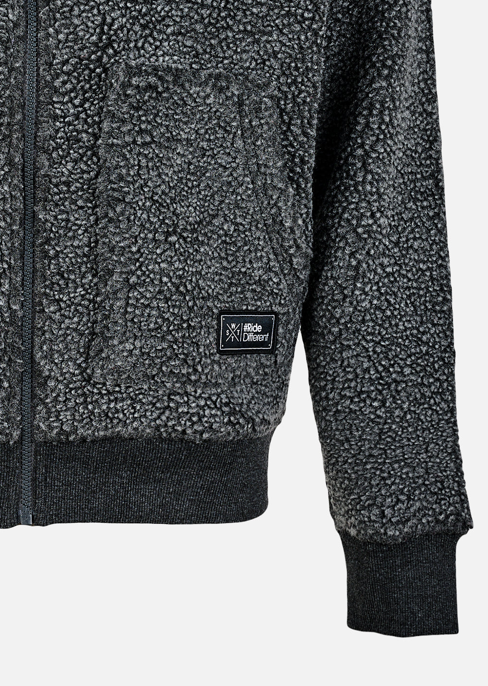 X-Block Kapuzen-Fleece – Schwarz