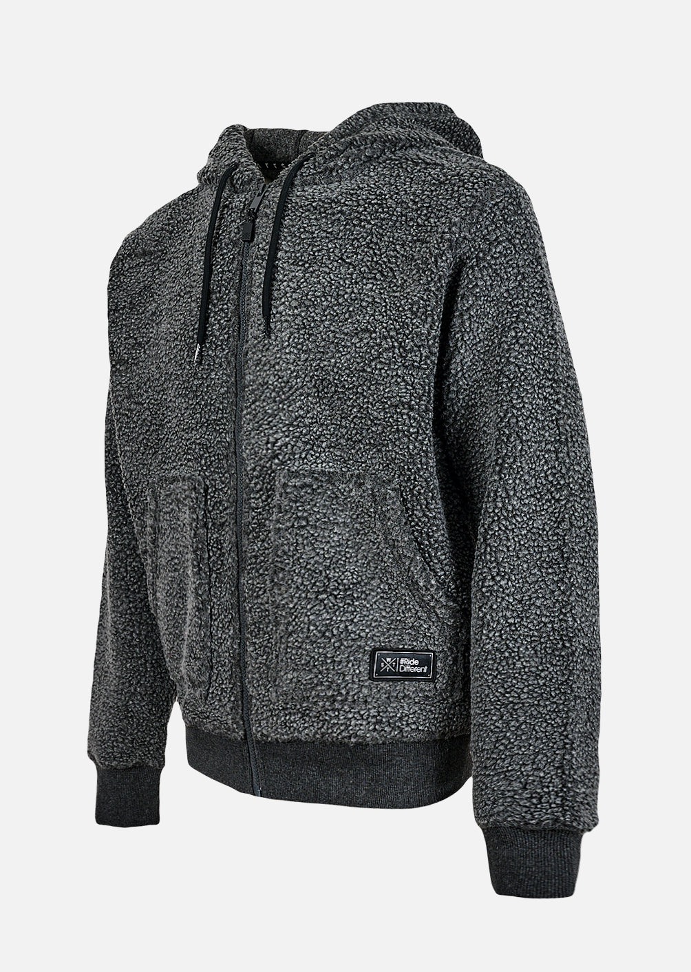 X-Block Kapuzen-Fleece – Schwarz