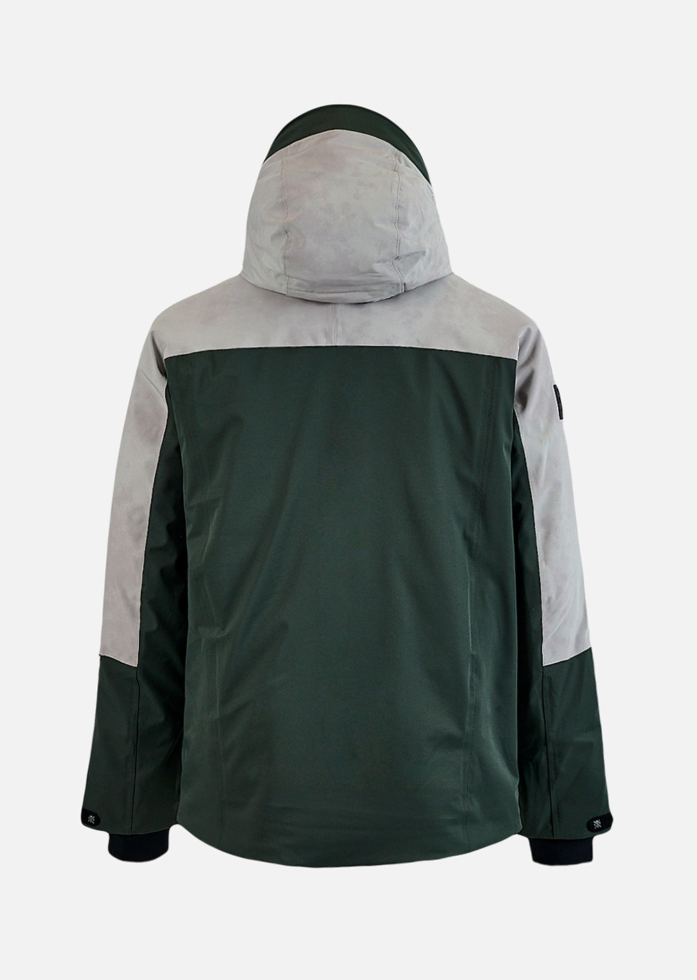 X-Blow Ski Jacket - Tie Dye Grey and Fluorescent Green