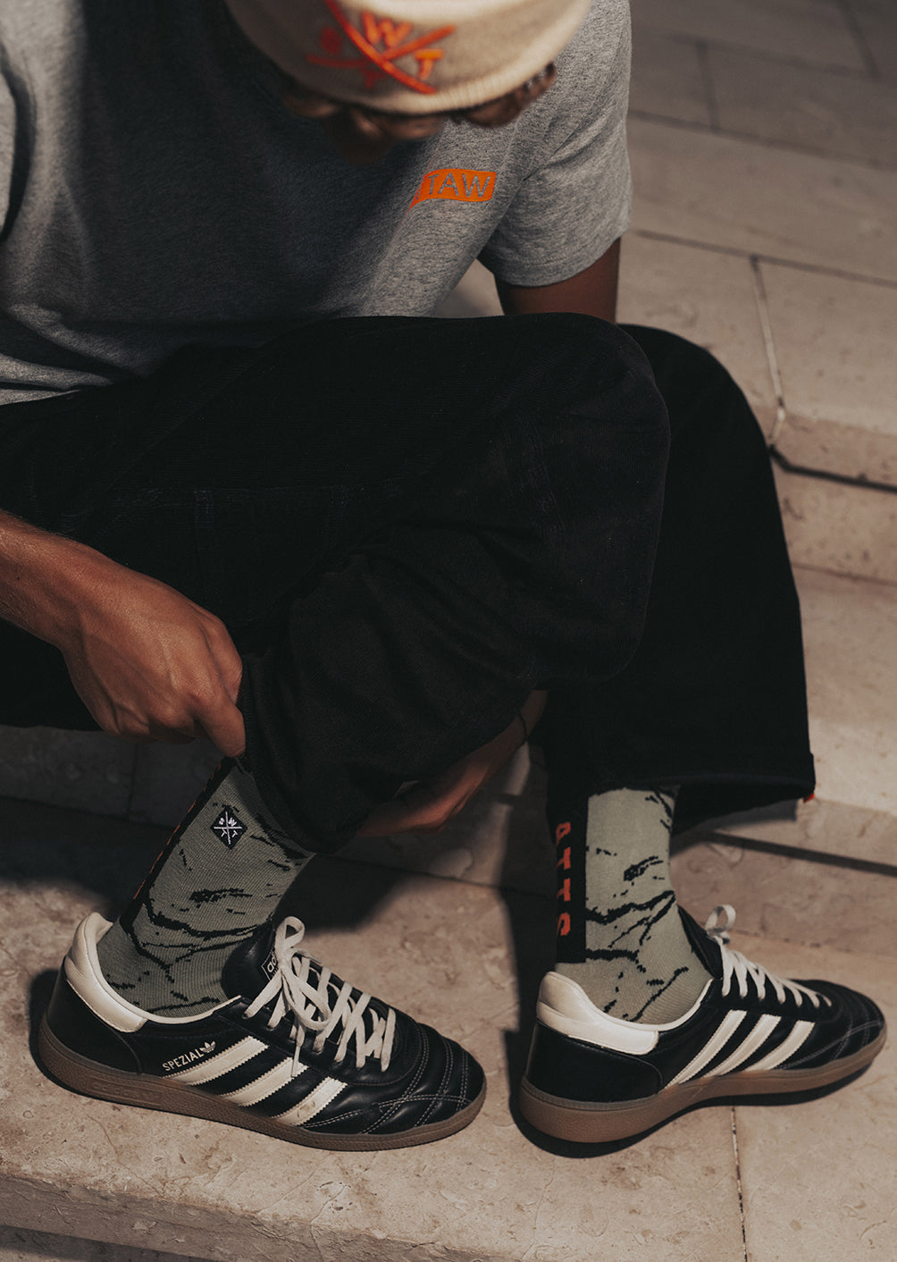 Xbowle Socks - Minimal Camo Olive