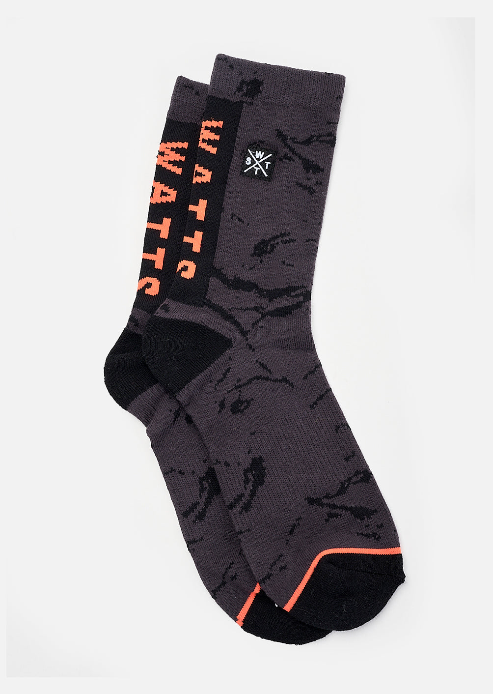 Xbowle Socken – Anthrazitgrau Camouflage