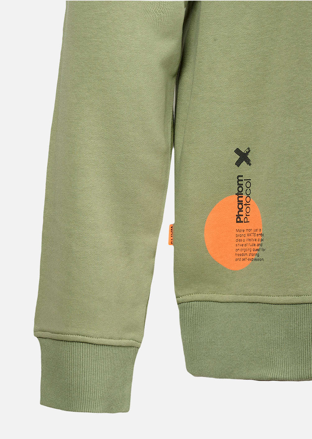 Sweat à capuche X-Falcons - Olive