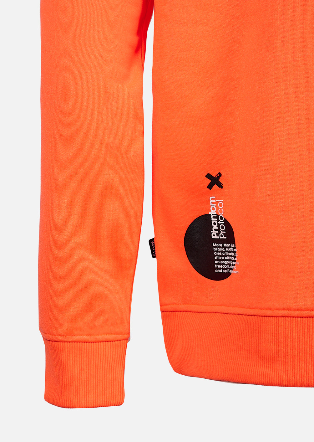 Sweat à capuche X-Falcons - Orange Fluo