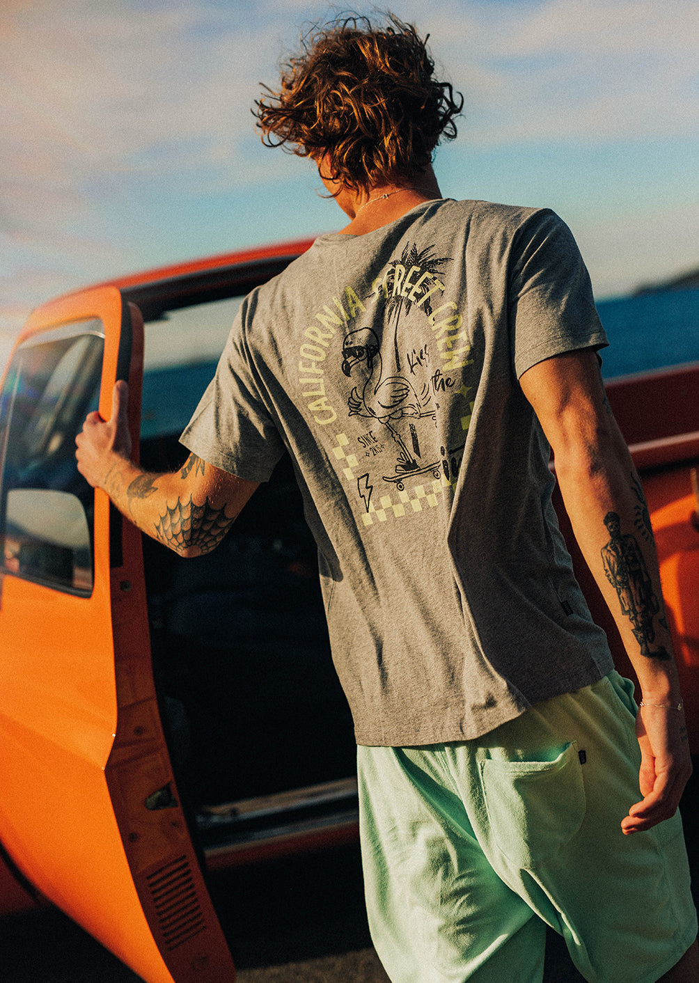 T-Shirt XFlam – Mittelgroß, Nebelgrau