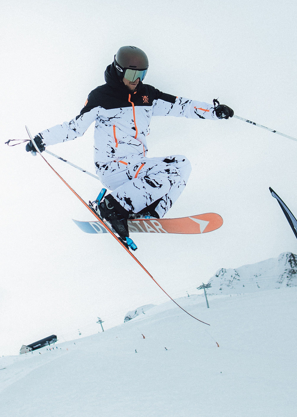 Veste de ski X-Gamma - Minimal Camo White