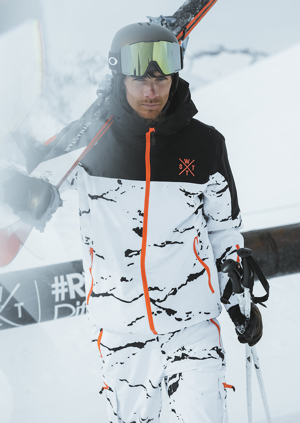 Veste de ski X-Gamma - Minimal Camo White