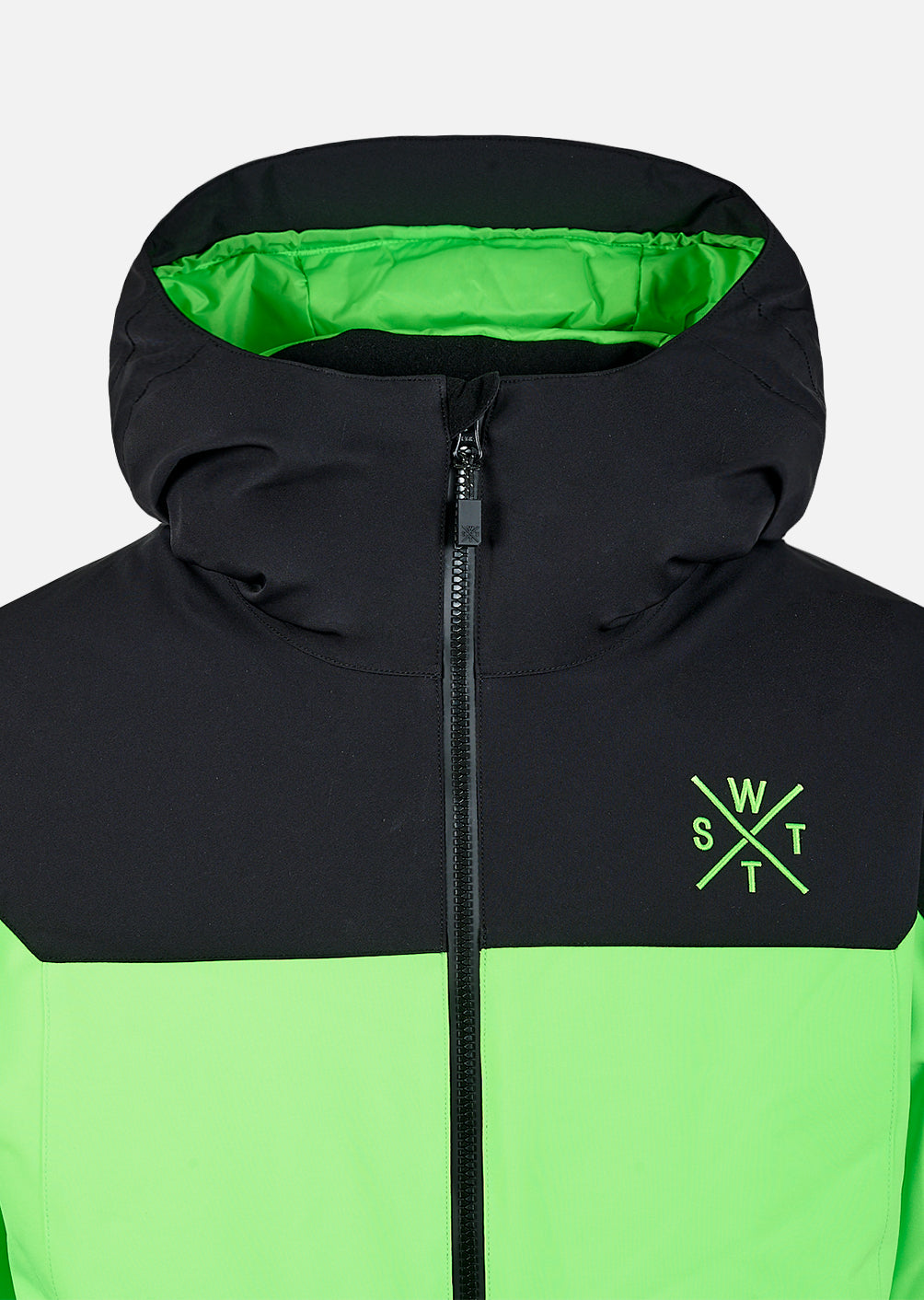 Veste de ski X-Gamma junior - Vert Fluo