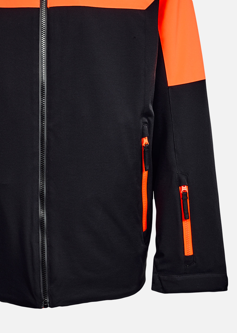 Veste de ski X-Gamma - Noir et Orange Fluo