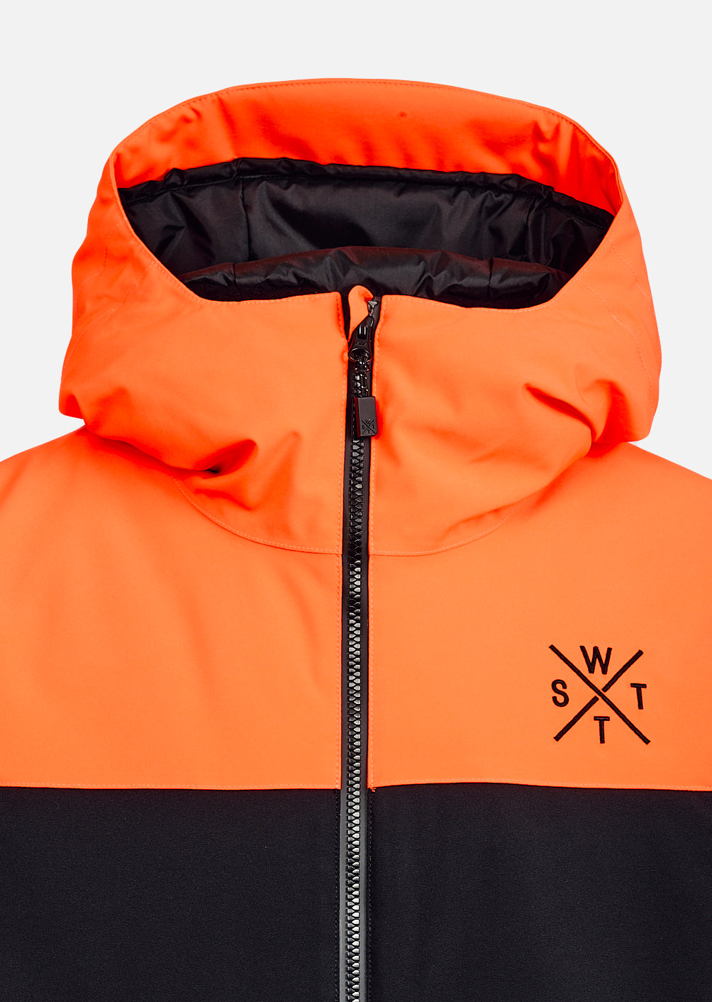 Veste de ski X-Gamma - Noir et Orange Fluo