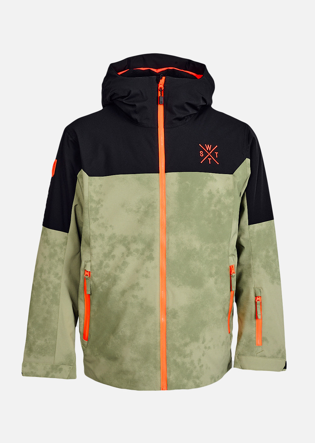 Veste de ski X-Gamma junior - Olive Tye and Dye