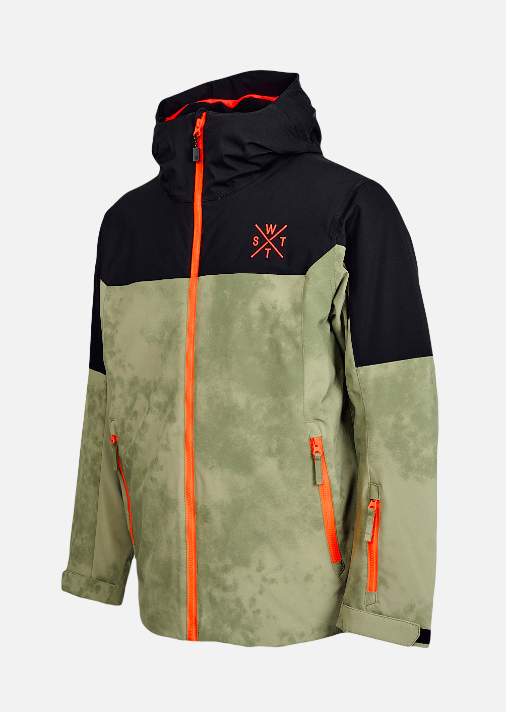Veste de ski X-Gamma - Olive Tie and Dye