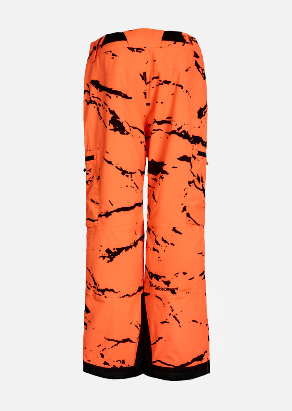 X-Grab Ski Pants - Minimal Camo Neon Orange