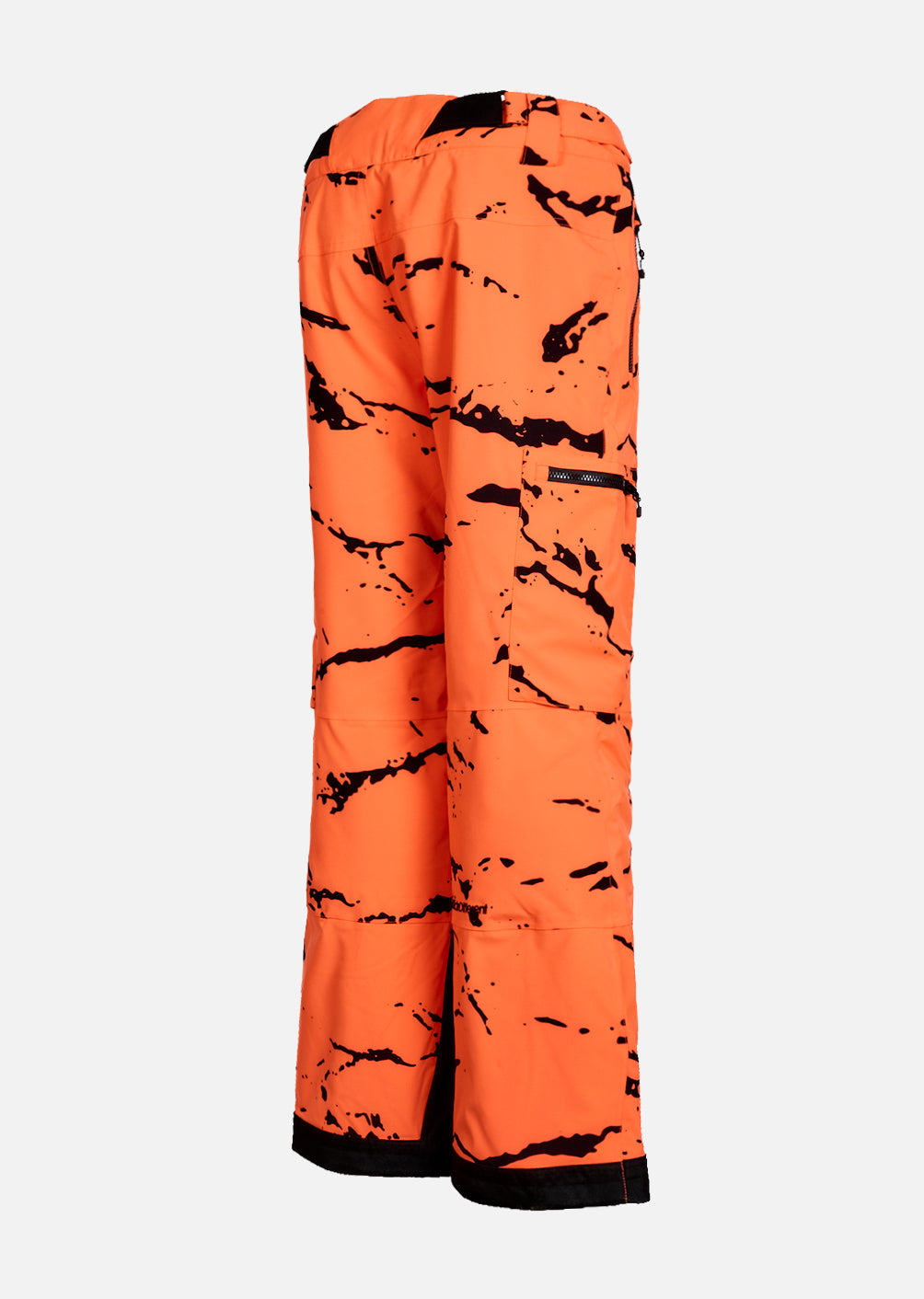 X-Grab Ski Pants - Minimal Camo Neon Orange