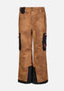 X-Grab Ski Pants - Acid Wash Brown