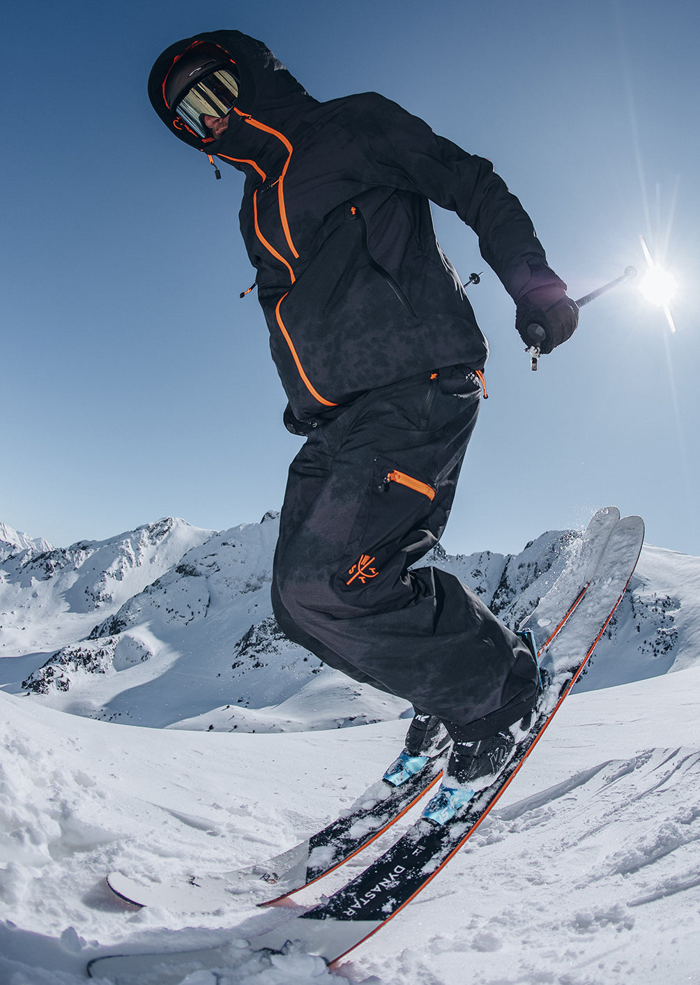 Pantalon de ski X-Grab - Retro Dark Iron