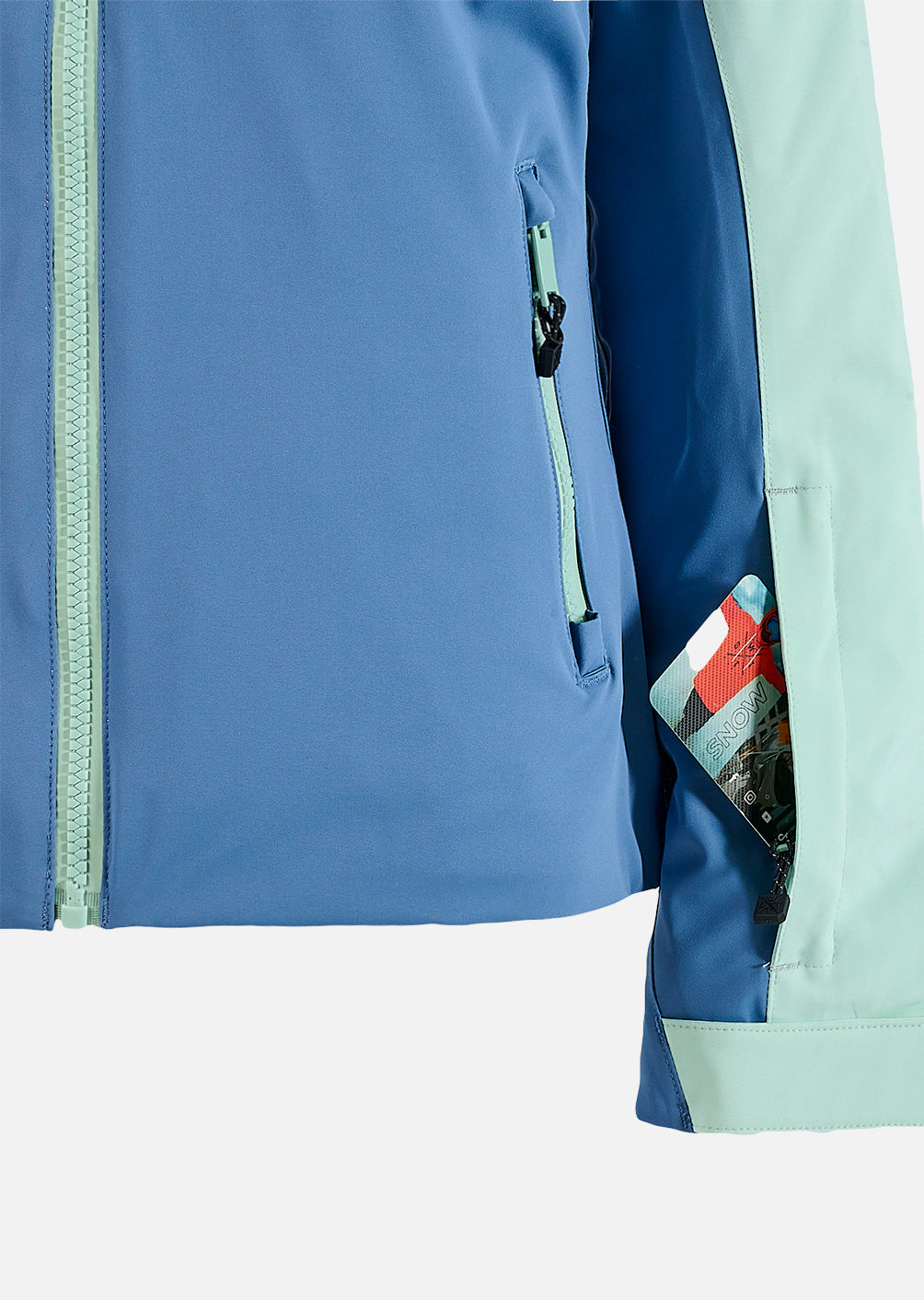 Veste de ski X-ices - Bleu Gris