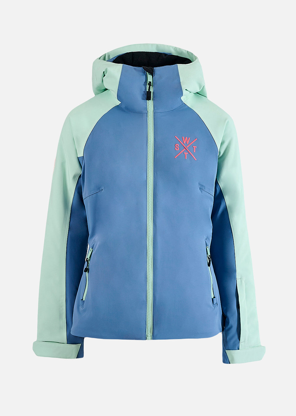 Veste de ski X-ices - Bleu Gris