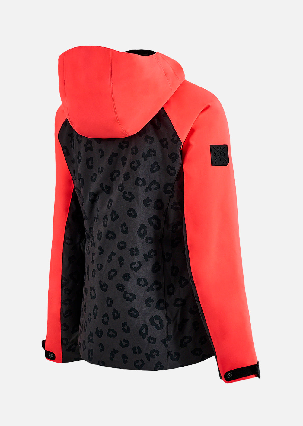 Veste de ski X-Ices - Imprimé Léopard Noir