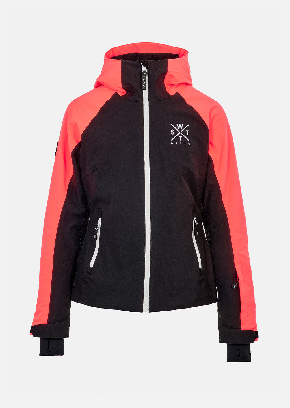 Veste de ski X-Ice - Noir et Rose Fluo