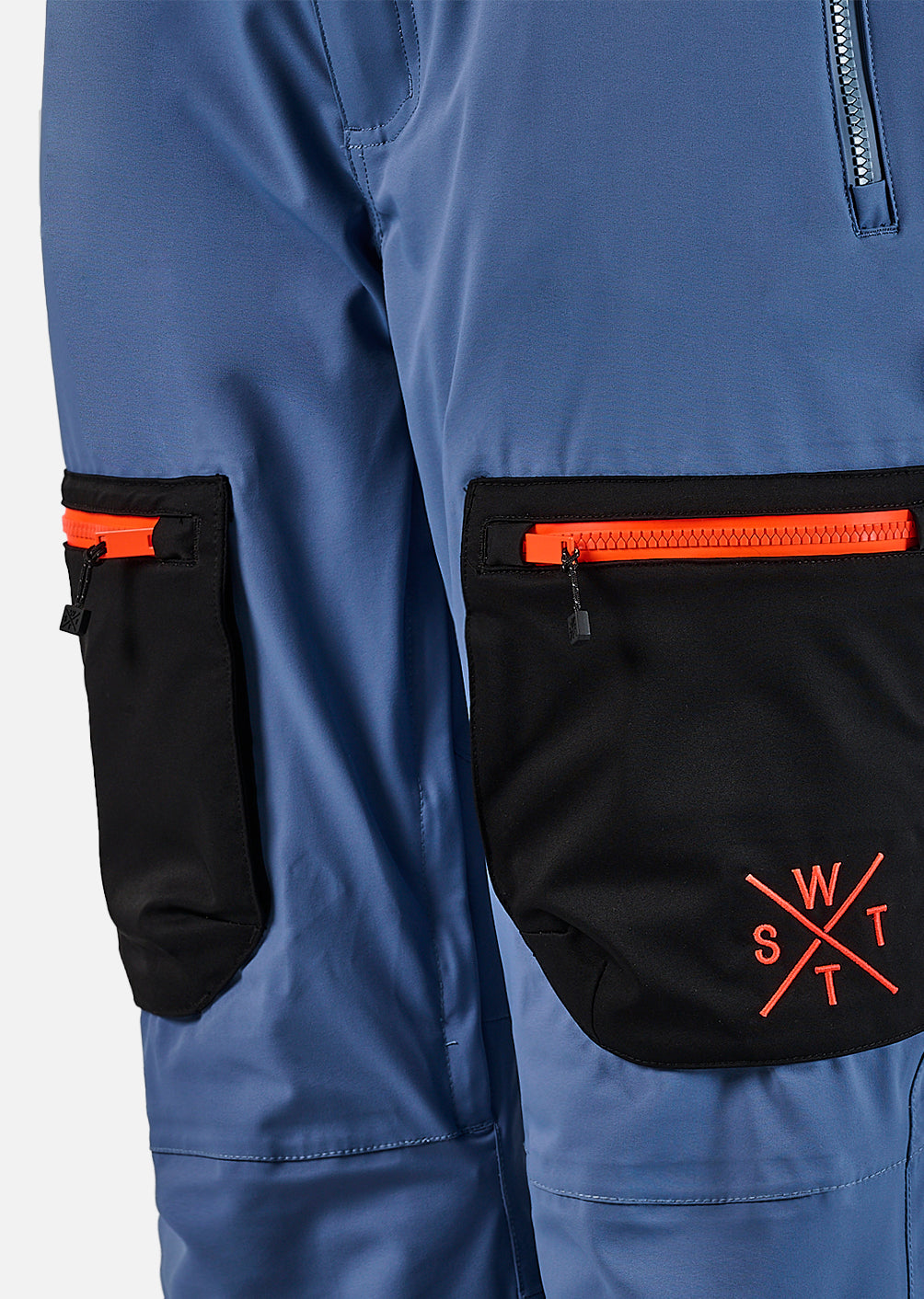 Skihose X-Jib - Blau Grau