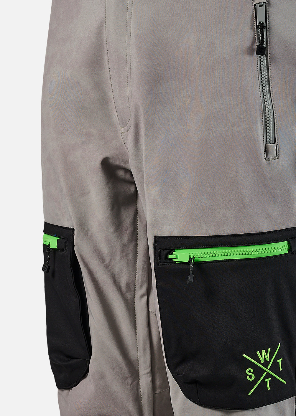 X-Jib Ski Pants - Light Grey Print