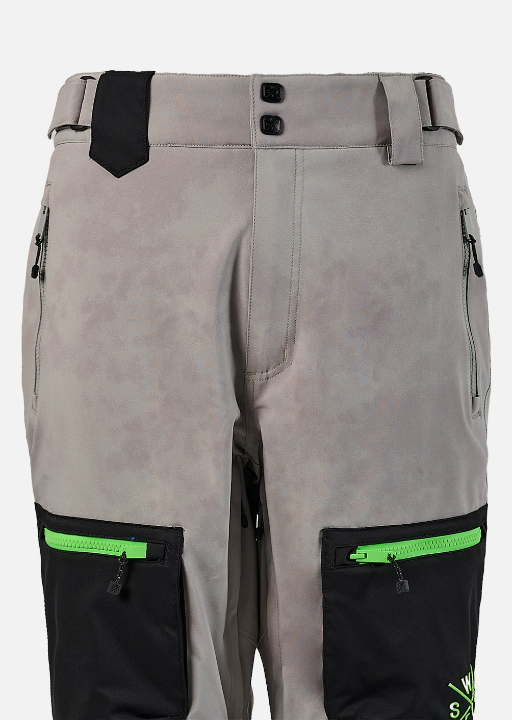 X-Jib Ski Pants - Light Grey Print