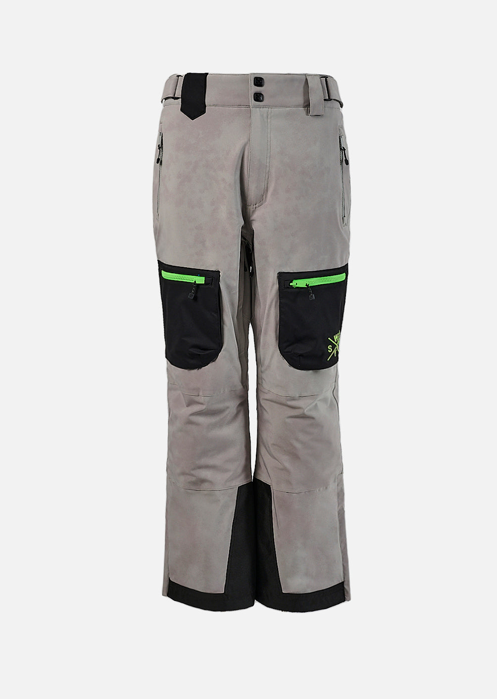 X-Jib Ski Pants - Light Grey Print