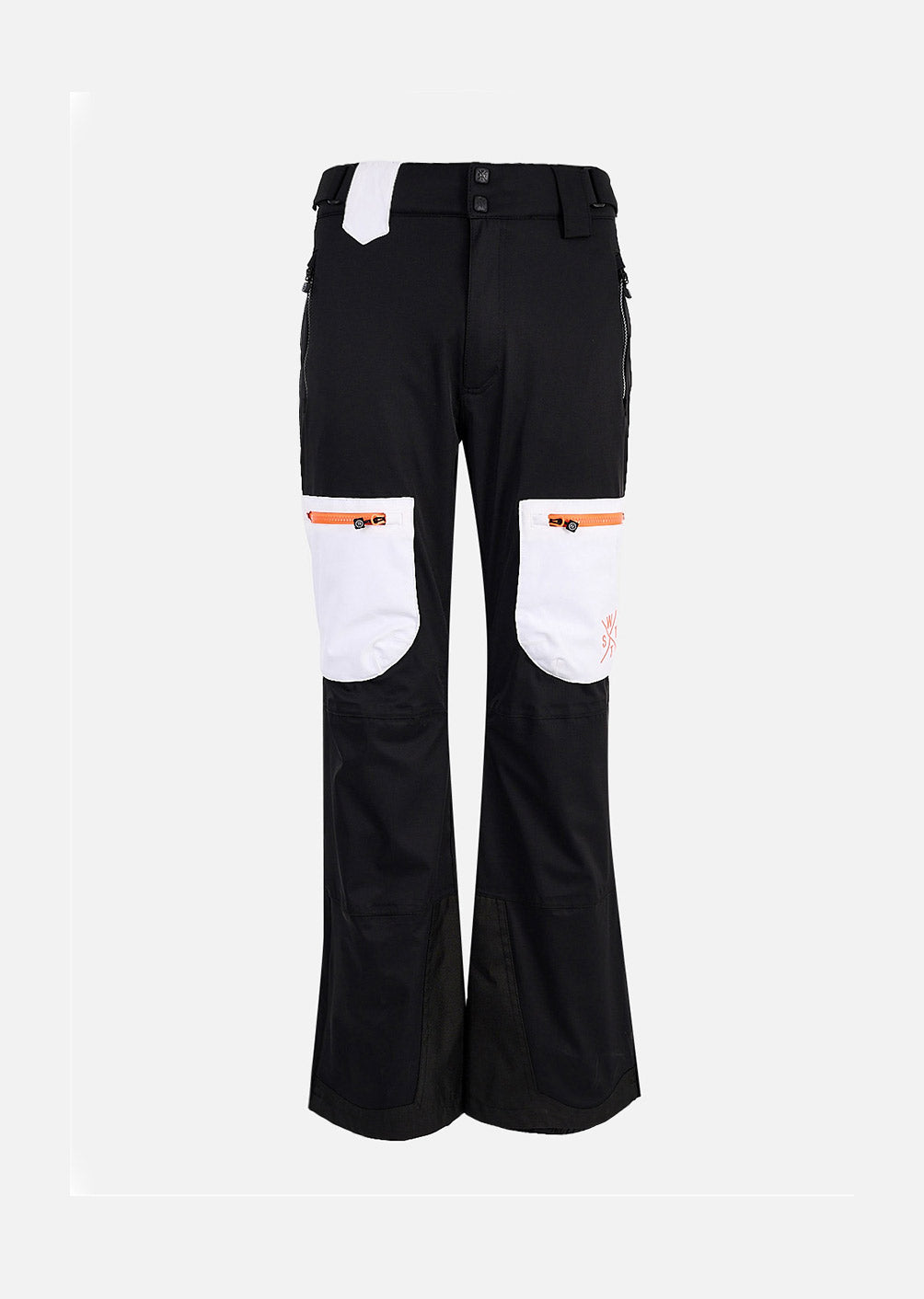 X Jib Ski Pants - Black and White