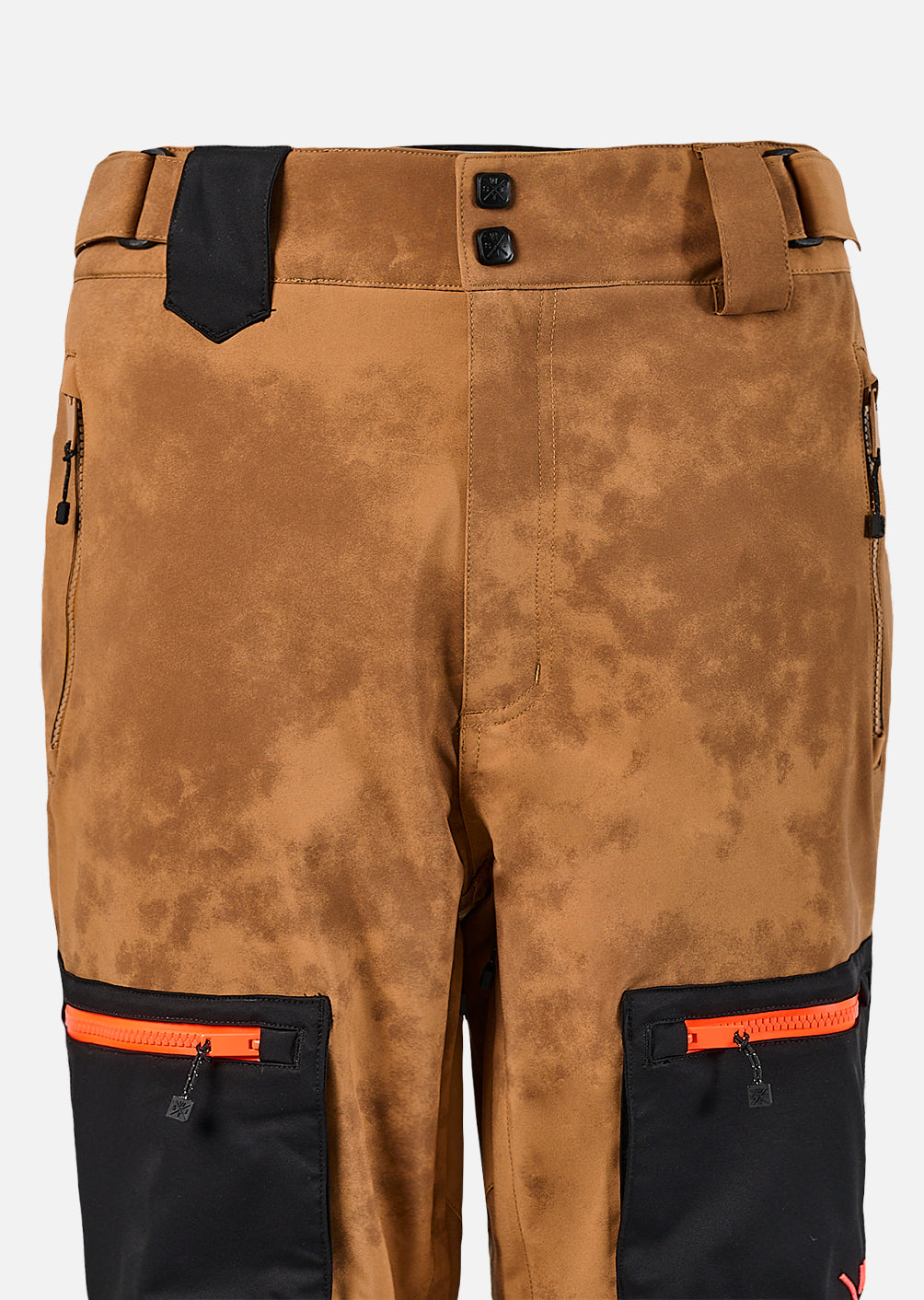 X-Jib Ski Pants - Brown Tie Dye