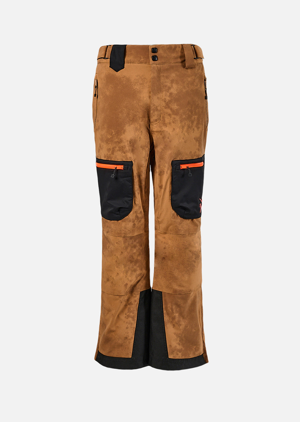 X-Jib Ski Pants - Brown Tie Dye