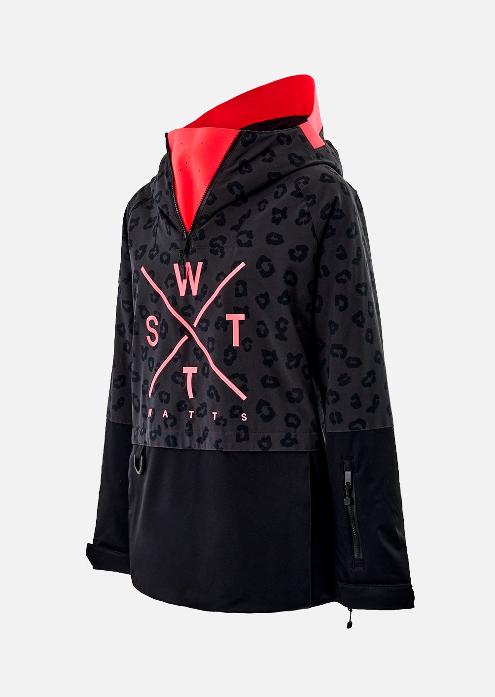 XMETOD-G Ski Jacket - Black Leopard Print