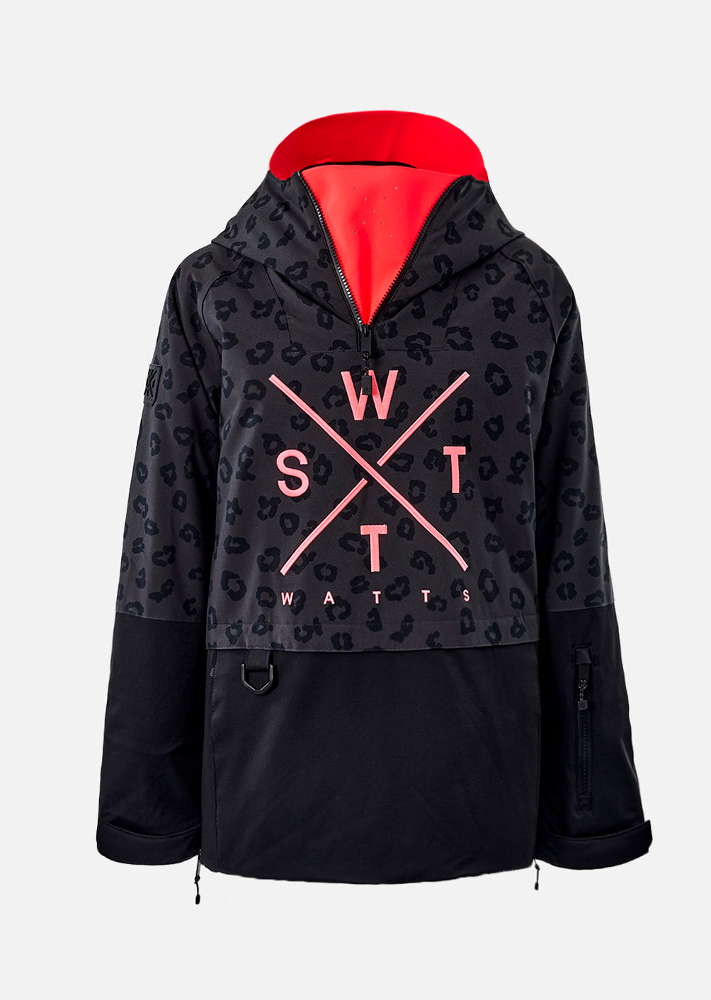 XMETOD-G Ski Jacket - Black Leopard Print