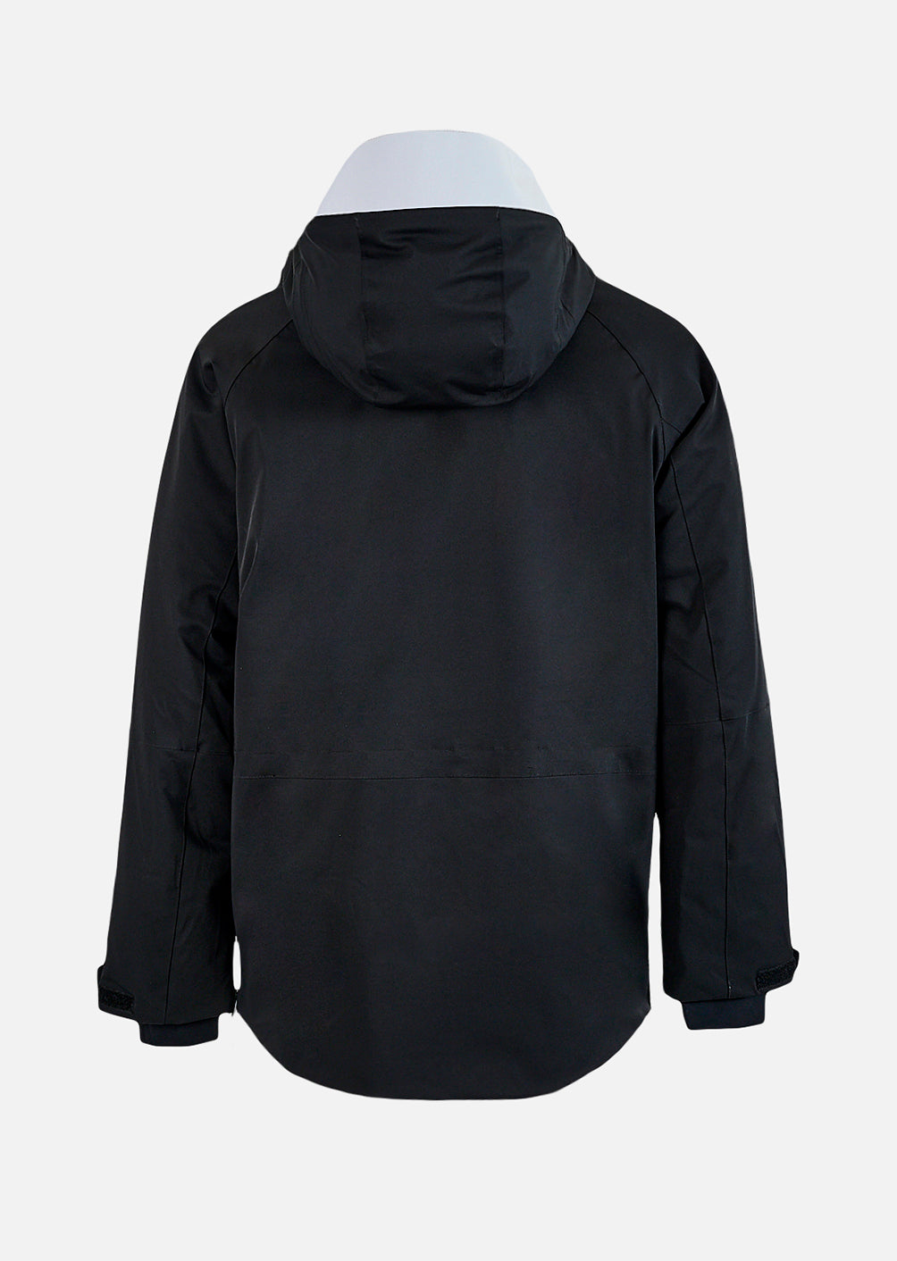 X-Metod Junior Ski Jacket - Black and Fluorescent Orange