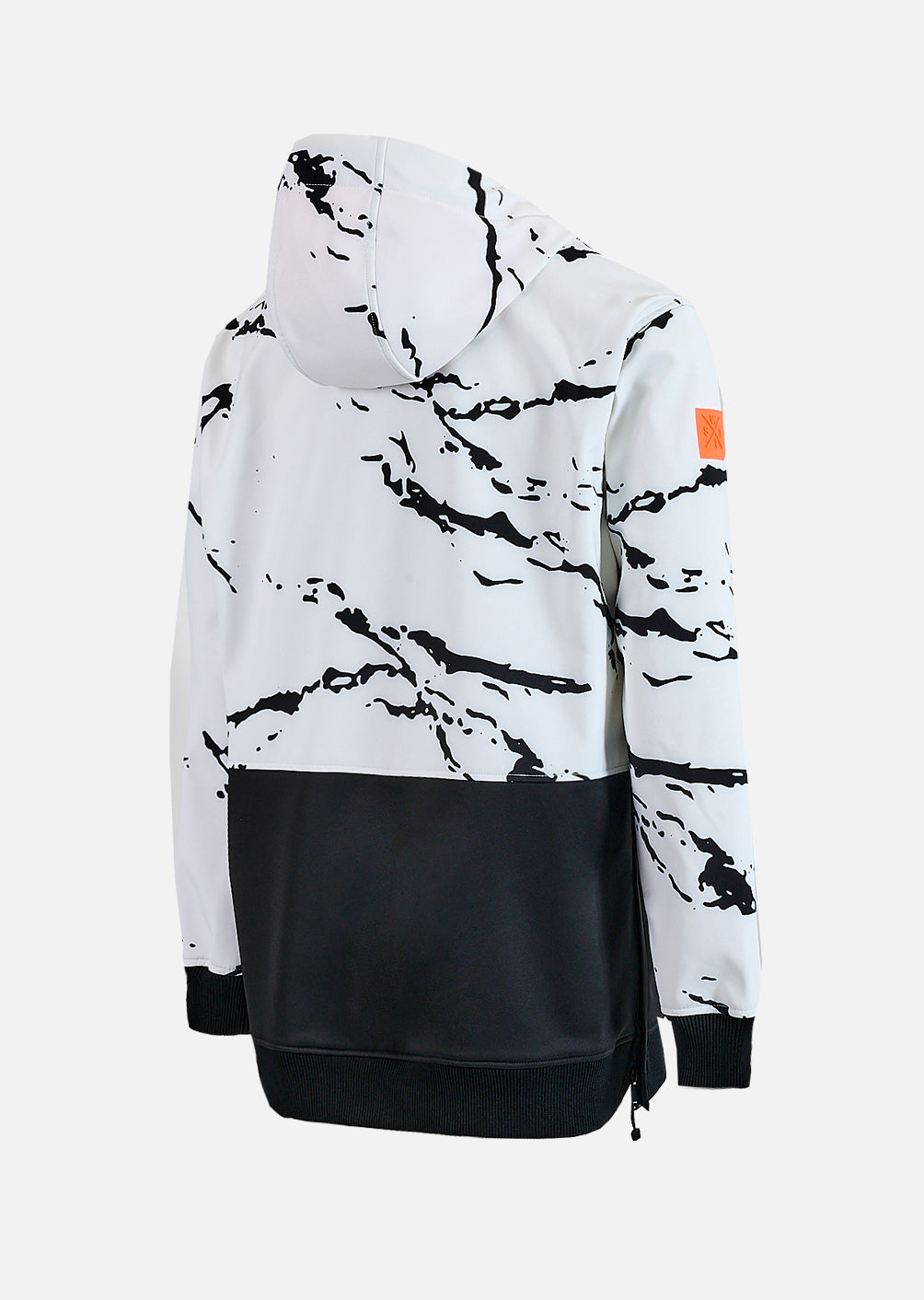 X-Motion Softshell Jacket - White / Black Camouflage