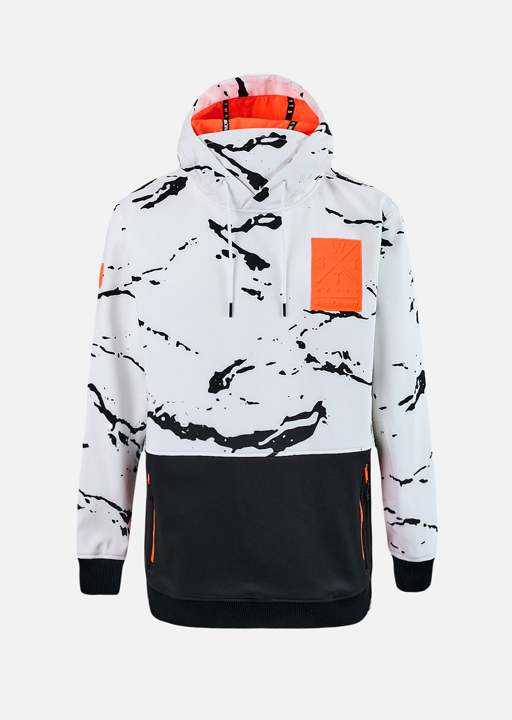 X-Motion Softshell Jacket - White / Black Camouflage
