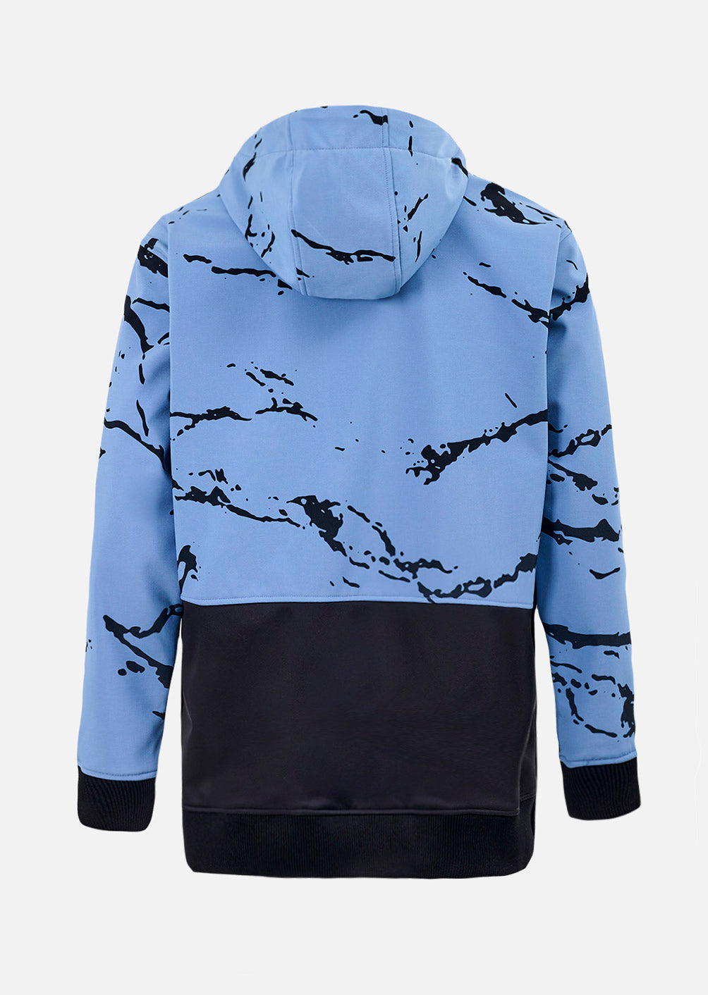 Softshell-Jacke X-Motion – Tarnmuster Blaugrau und Schwarz